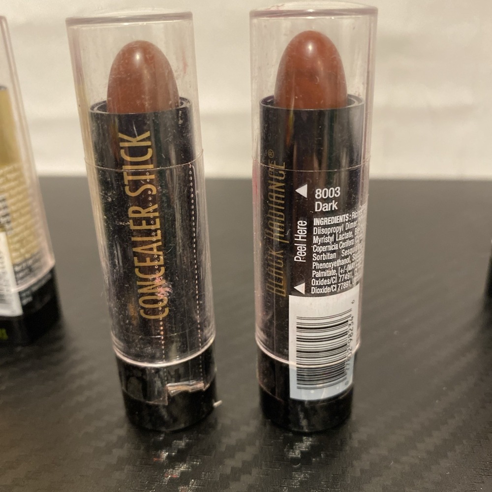 Black Radiance Concealer Stick #8003 Dark‎ 0.18 oz. QTY:2
